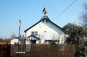 The gable end of School House Mews March 2011